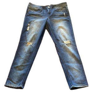 Democracy AbTechnology Distressed Jeans Size 14